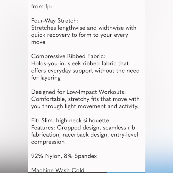 fp movement by free people tank - Picture 9 of 9